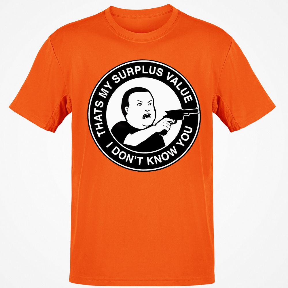 Classic Unisex T-Shirt - 4R9YD3V5 - Orange - 8