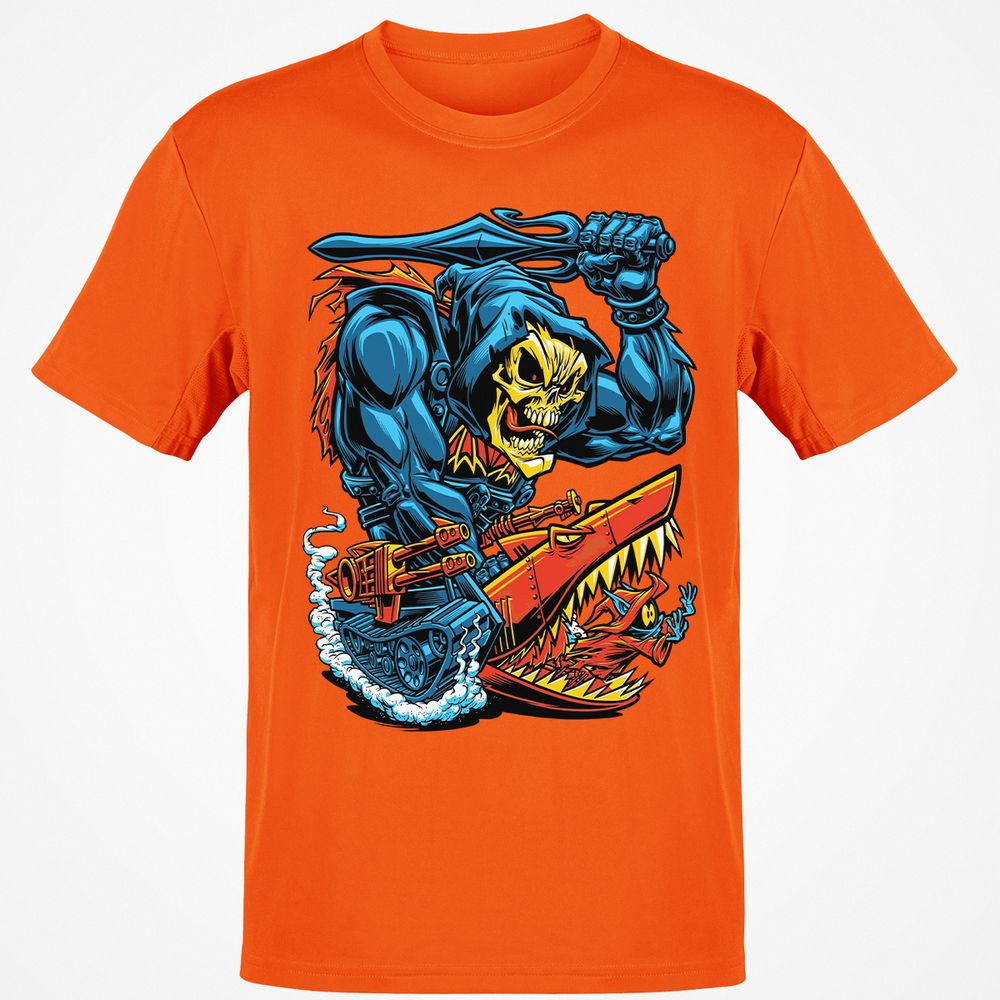 Classic Unisex T-Shirt - TGXXJBJY - Orange - 8