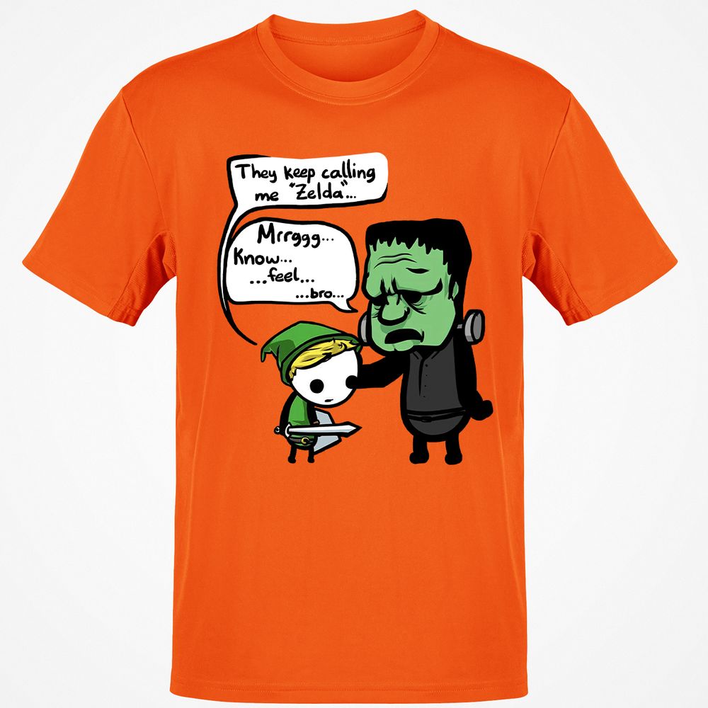 Classic Unisex T-Shirt - 45LL2QLV - Orange - 8