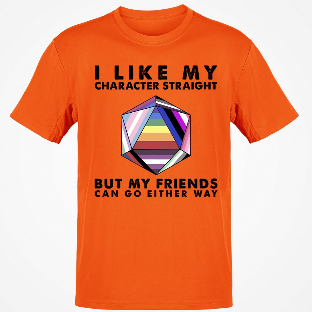 Classic Unisex T-Shirt - 6S7GCVCW - Orange - 8