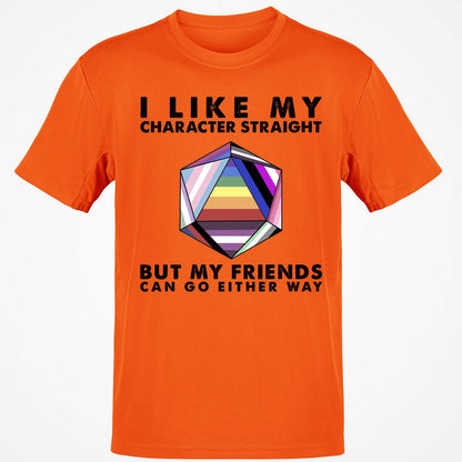 Classic Unisex T-Shirt - 6S7GCVCW - Orange - 8