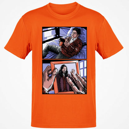 Classic Unisex T-Shirt - R5JXZW23 - Orange - 8