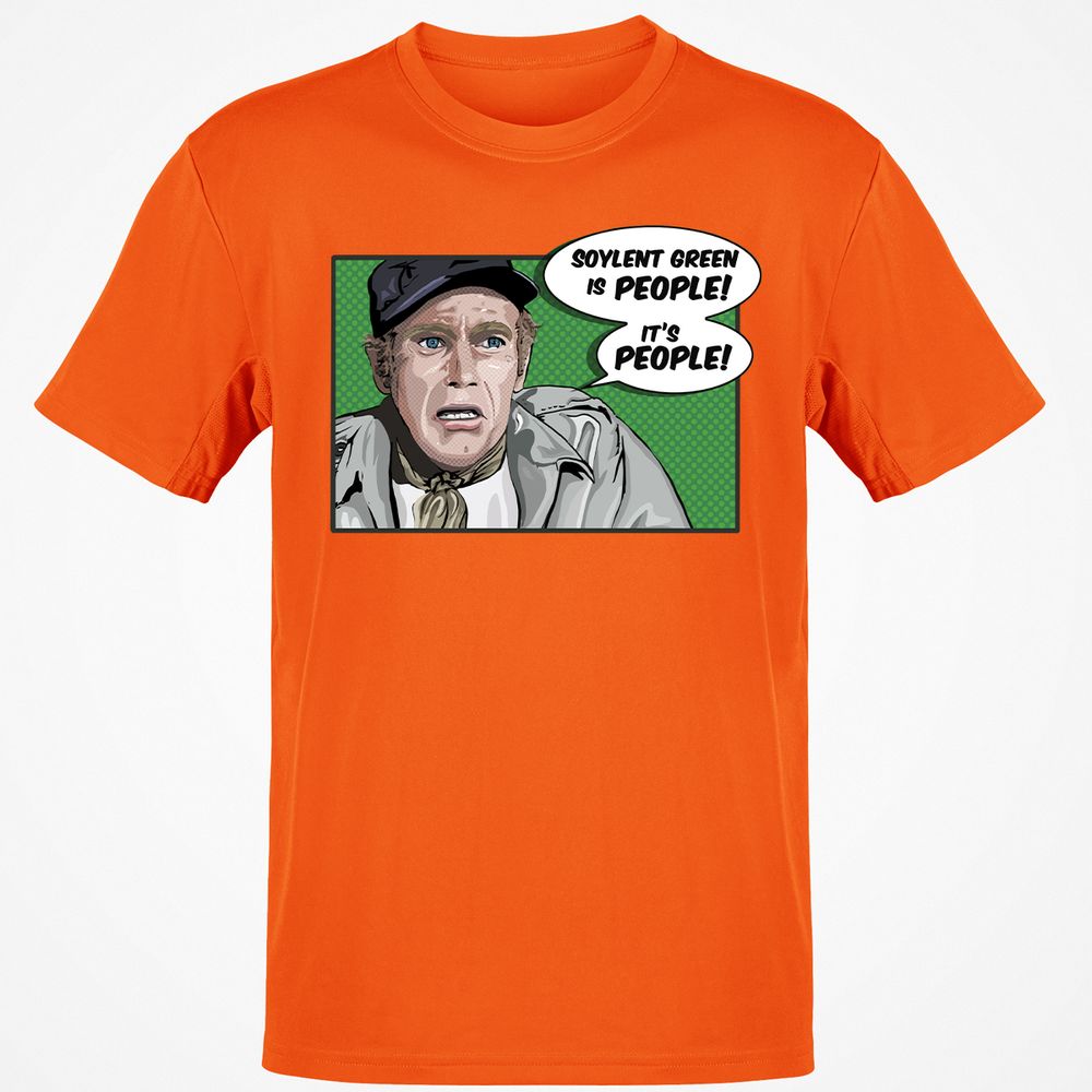 Classic Unisex T-Shirt - BQTQA8KD - Orange - 8