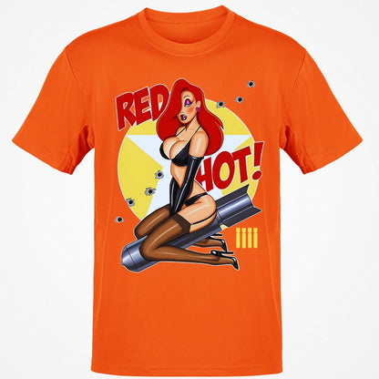 Classic Unisex T-Shirt - CQ84UVJR - Orange - 8