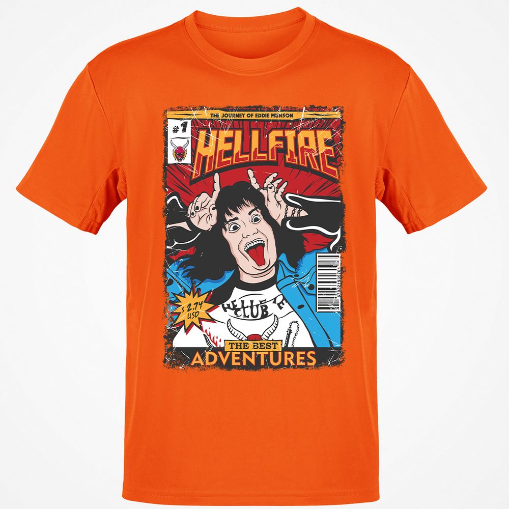 Classic Unisex T-Shirt - UAMTNKGT - Orange - 8