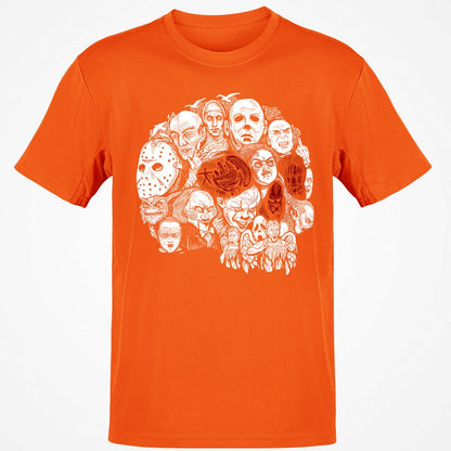 Classic Unisex T-Shirt - C8YQNNW2 - Orange - 8