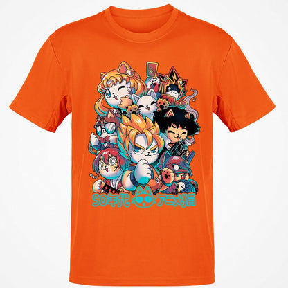 Classic Unisex T-Shirt - 6Y72SBXE - Orange - 8