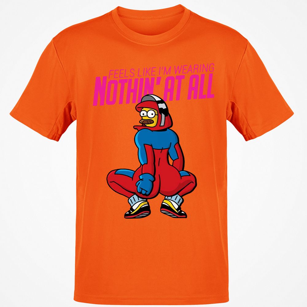 Classic Unisex T-Shirt - 9E5XKVLD - Orange - 8