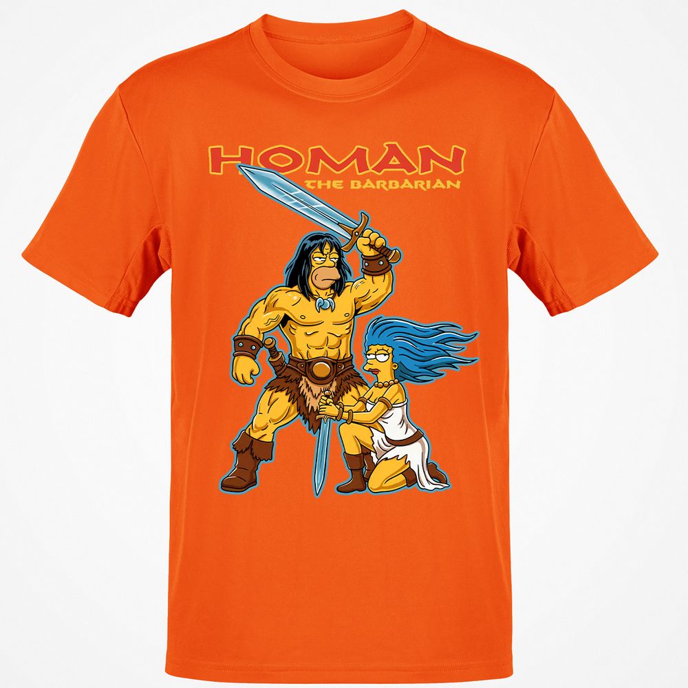 Classic Unisex T-Shirt - TBC9HURG - Orange - 8