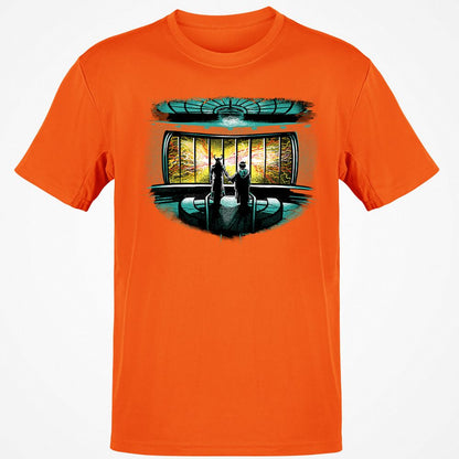 Classic Unisex T-Shirt - 4DAS3TDE - Orange - 8