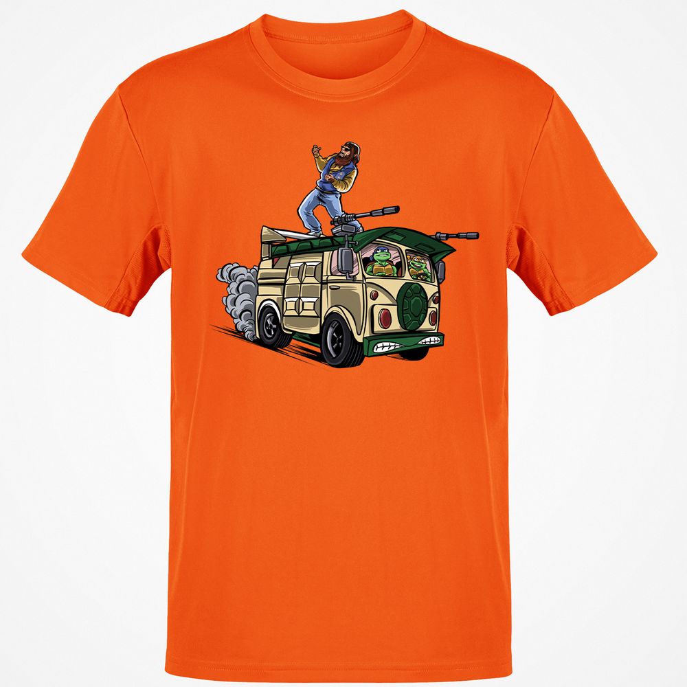 Classic Unisex T-Shirt - QKDNH966 - Orange - 8