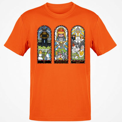 Classic Unisex T-Shirt - XMZ8YV4R - Orange - 8