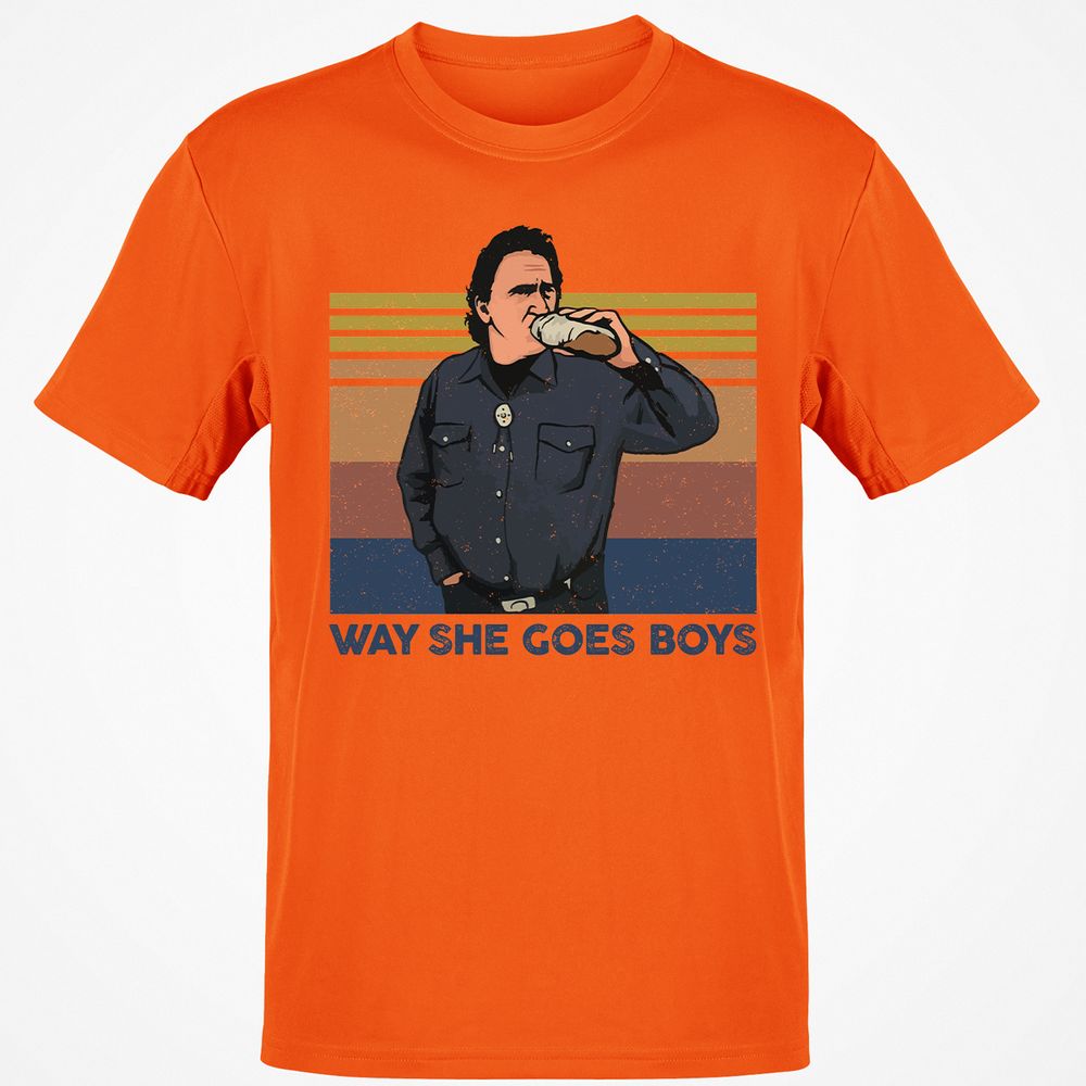 Classic Unisex T-Shirt - ZAH11RNM - Orange - 8