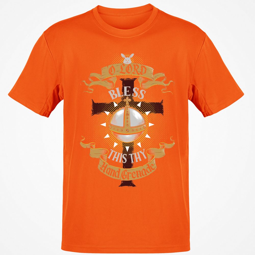 Classic Unisex T-Shirt - 7E85QEEA - Orange - 8