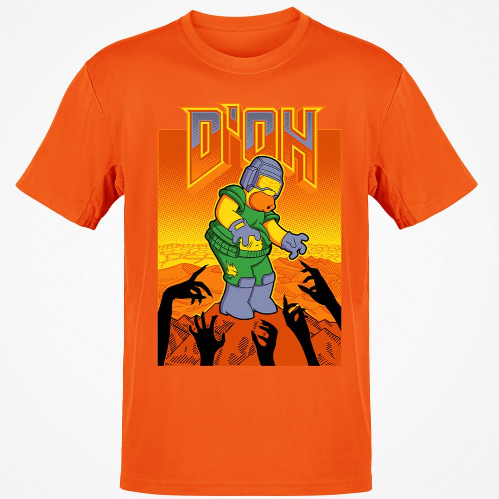 Classic Unisex T-Shirt - 7ZPW5NQX - Orange - 8