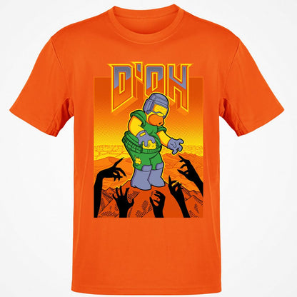 Classic Unisex T-Shirt - 7ZPW5NQX - Orange - 8