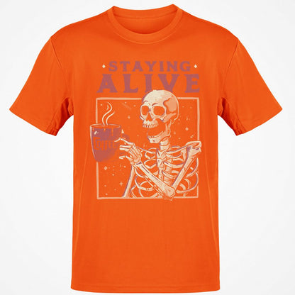 Classic Unisex T-Shirt - 5V34ZK76 - Orange - 8