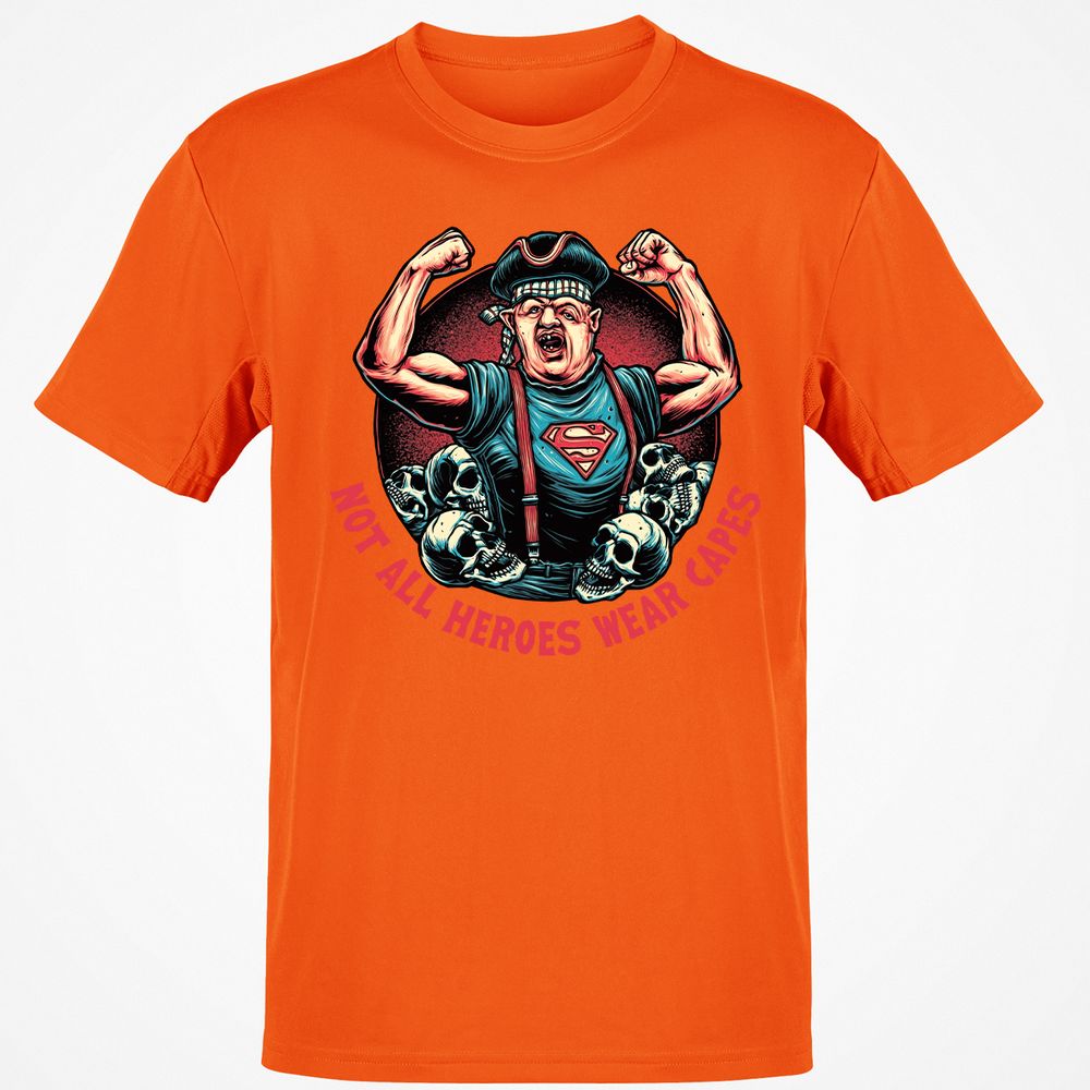 Classic Unisex T-Shirt - TQGC355K - Orange - 8