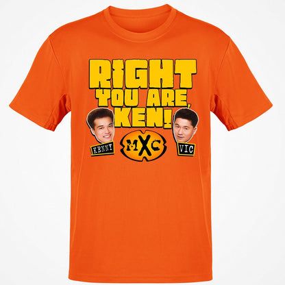 RIGHT YOU ARE, KEN! - Orange - 8