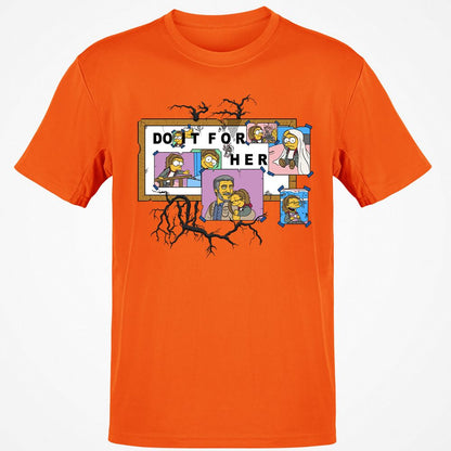 Classic Unisex T-Shirt - 2F694NLX - Orange - 8