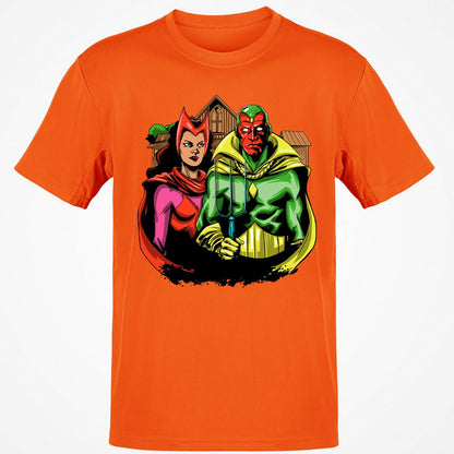 Classic Unisex T-Shirt - 2M4S4DL9 - Orange - 8