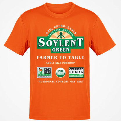 Classic Unisex T-Shirt - ZQ4BB7Z1 - Orange - 8