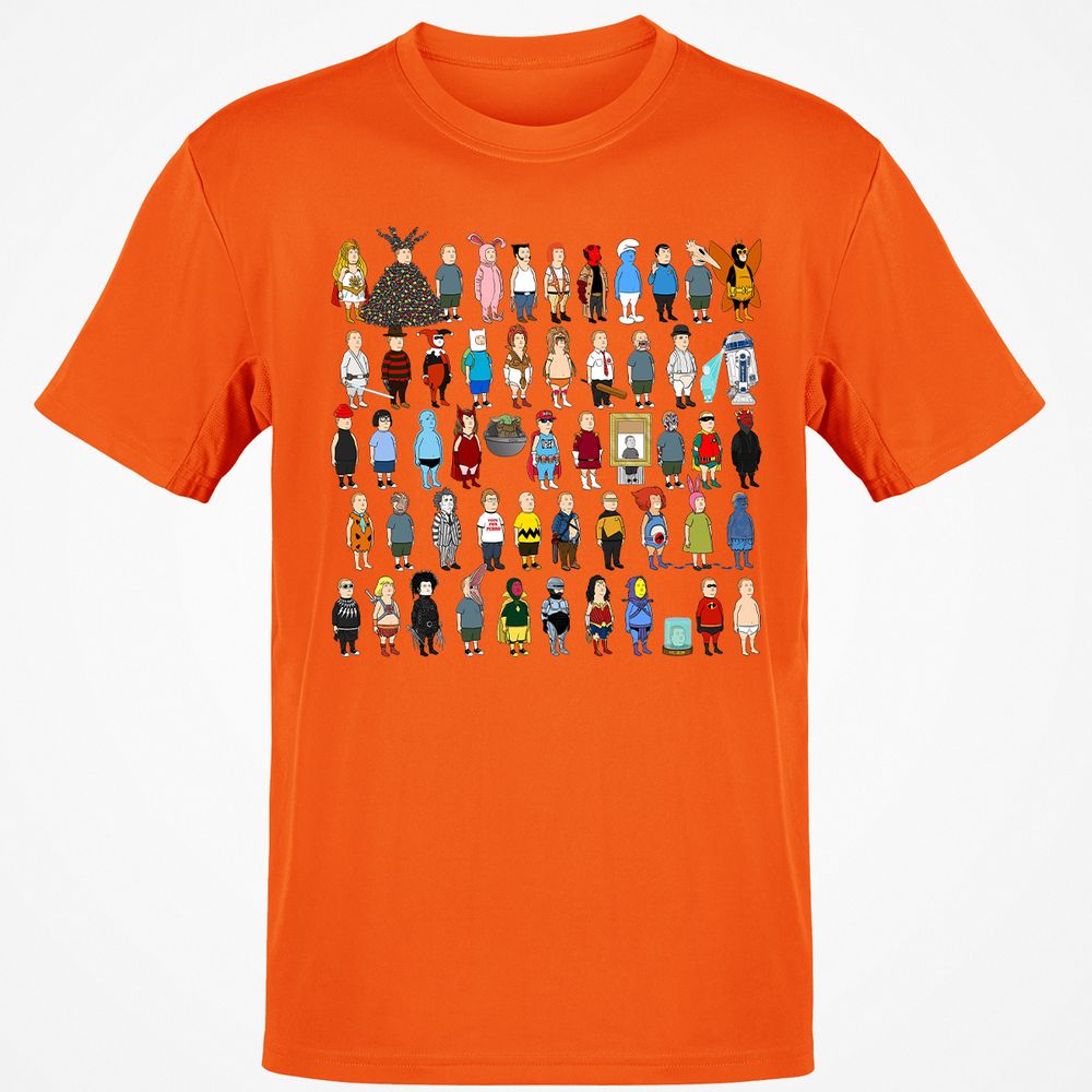 Classic Unisex T-Shirt - 39B8VVCN - Orange - 8