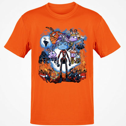 Classic Unisex T-Shirt - YWWFGVQG - Orange - 8