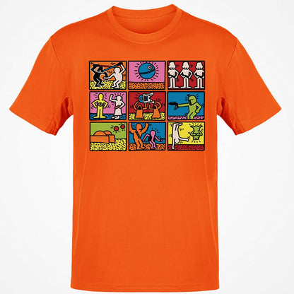 Classic Unisex T-Shirt - DA3B54BV - Orange - 8