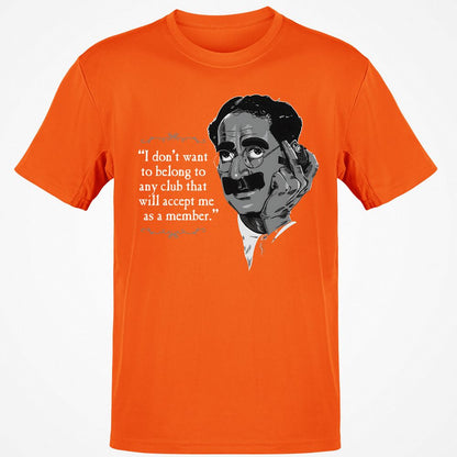 Classic Unisex T-Shirt - 5HYJHFJ6 - Orange - 8