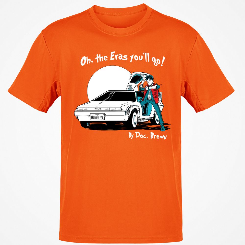 Classic Unisex T-Shirt - D9HGF7FJ - Orange - 8