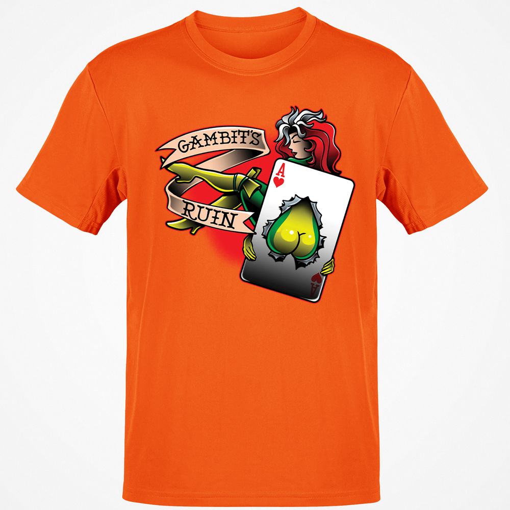 Classic Unisex T-Shirt - C83LM38J - Orange - 8