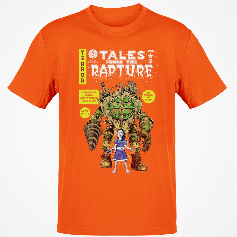 Classic Unisex T-Shirt - ECNX3LSH - Orange - 8