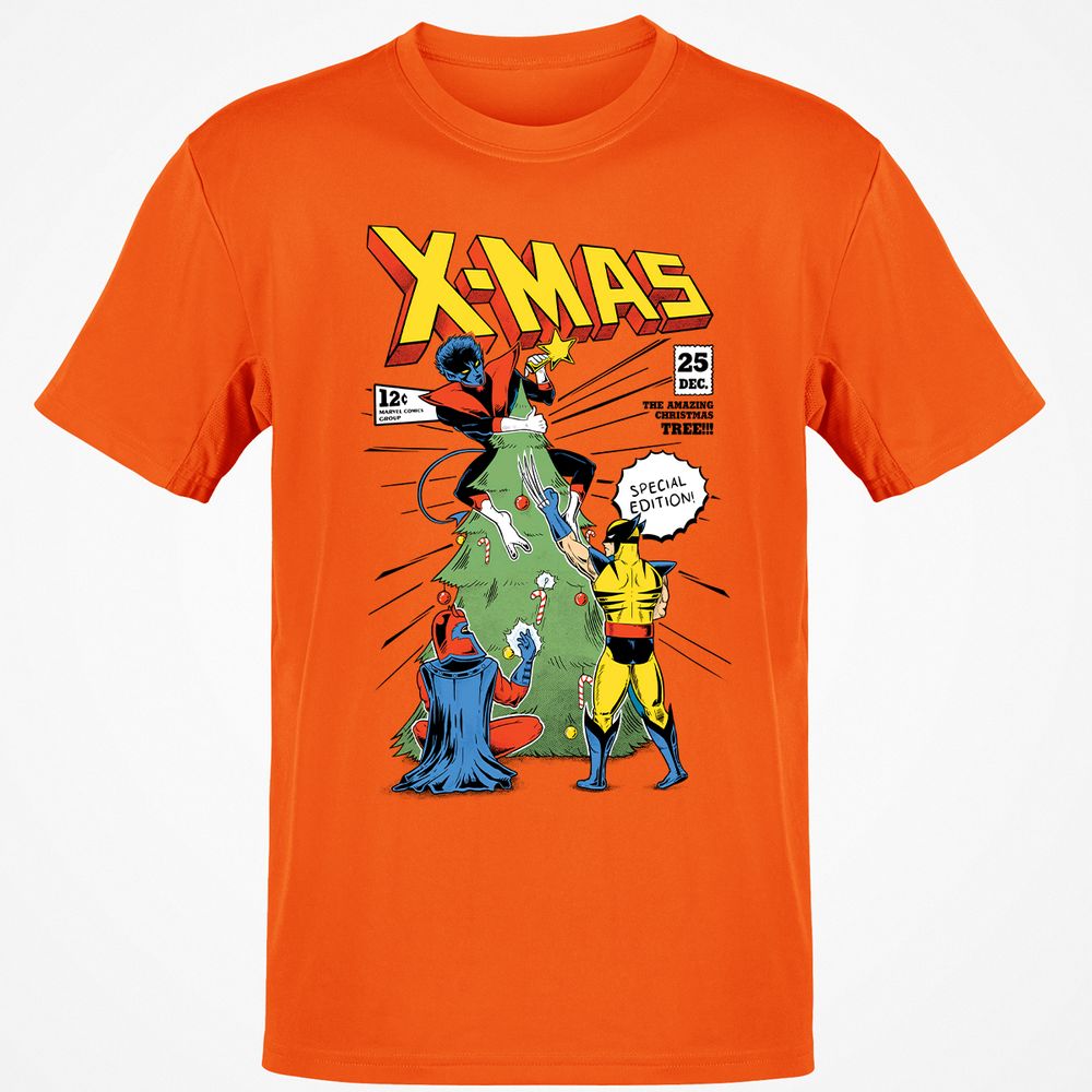 Classic Unisex T-Shirt - C4XCCSVK - Orange - 8