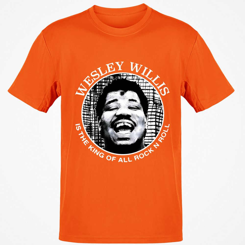 Wesley Willis is the king - Orange - 8