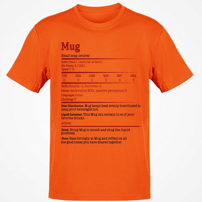 Classic Unisex T-Shirt - M9F6C3V7 - Orange - 8