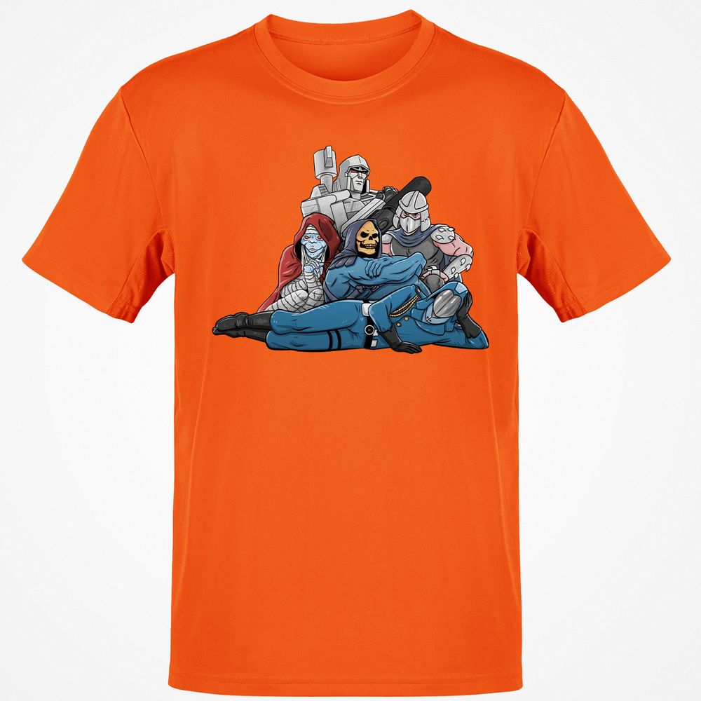 Classic Unisex T-Shirt - B8S41E2F - Orange - 8