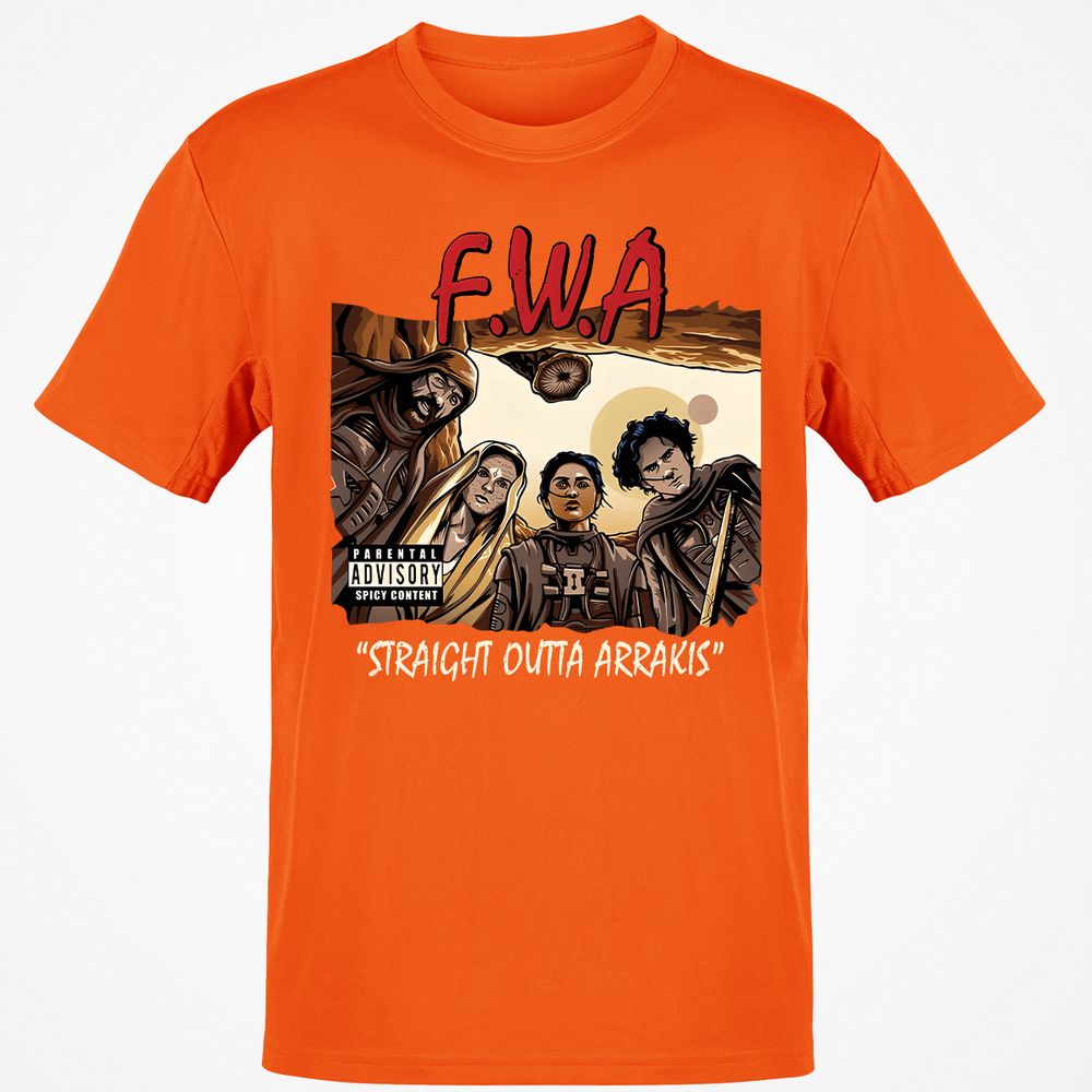 Classic Unisex T-Shirt - CTRQ648E - Orange - 8
