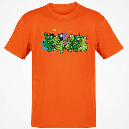 Classic Unisex T-Shirt - BDHLFU6E - Orange - 8