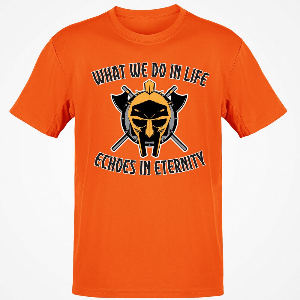 Classic Unisex T-Shirt - YQUESVSK - Orange - 8