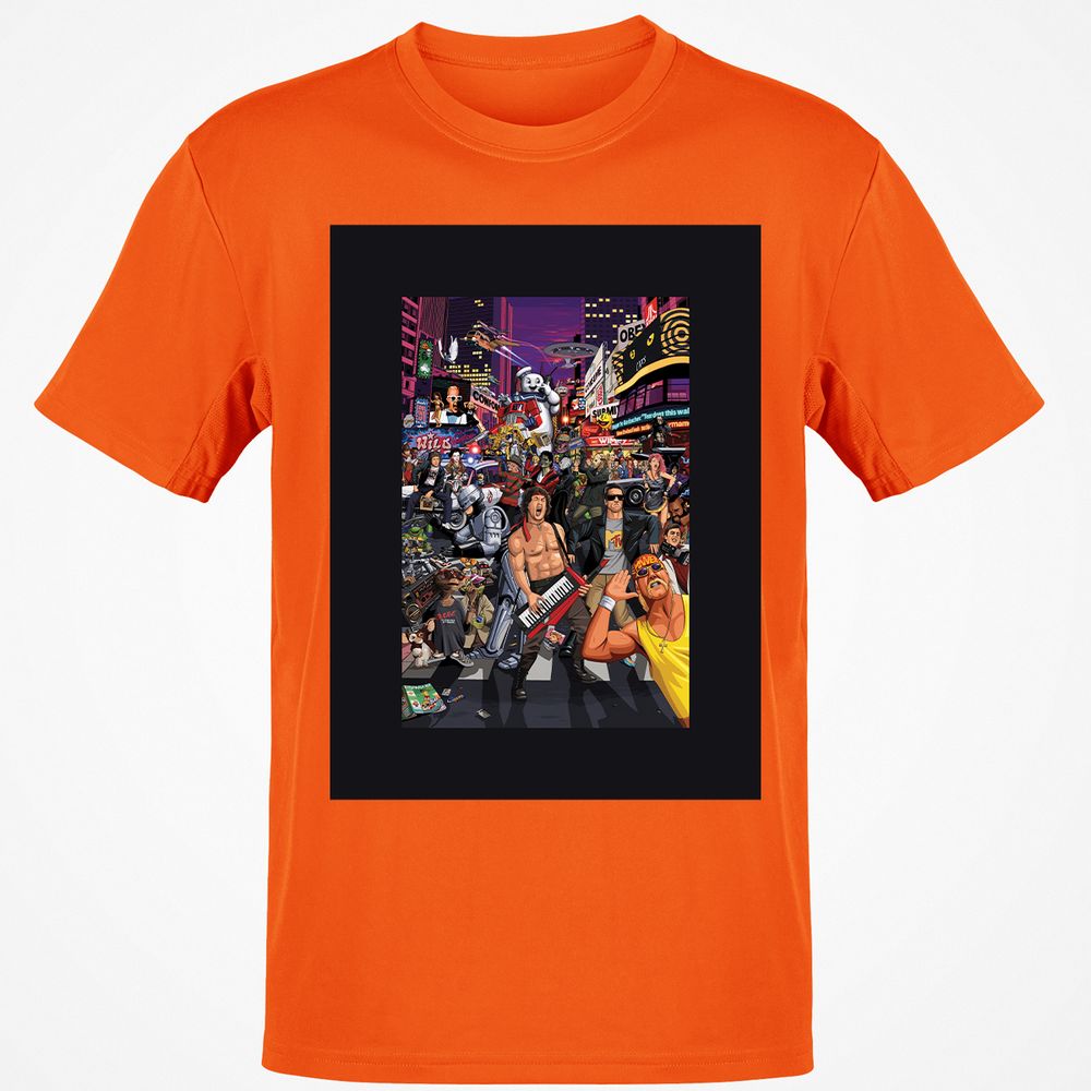 Classic Unisex T-Shirt - 1WUL8YSN - Orange - 8