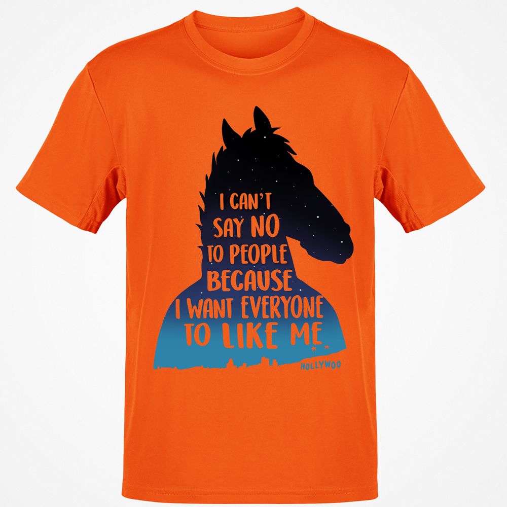 Classic Unisex T-Shirt - RJJ187YH - Orange - 8