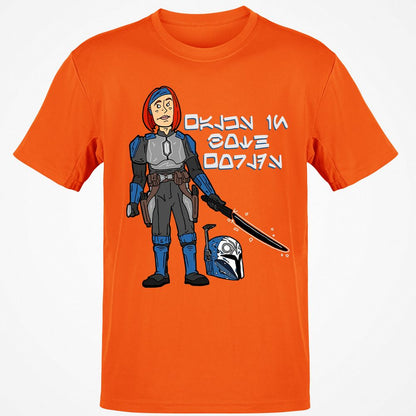 Classic Unisex T-Shirt - W9HNJFW1 - Orange - 8