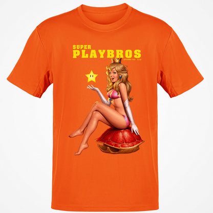 Classic Unisex T-Shirt - 6EA4RB93 - Orange - 8