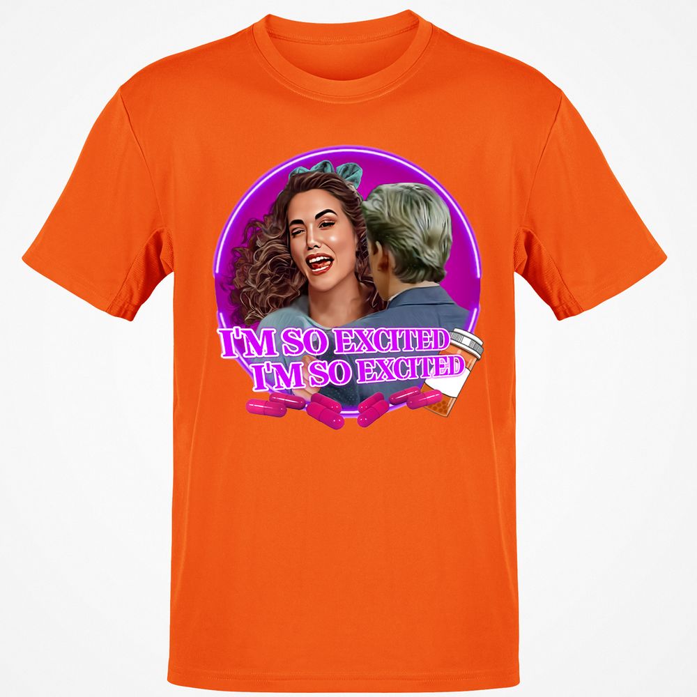 Classic Unisex T-Shirt - RQR3W4P5 - Orange - 8