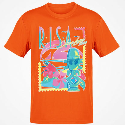 Classic Unisex T-Shirt - NZV6JHF3 - Orange - 8