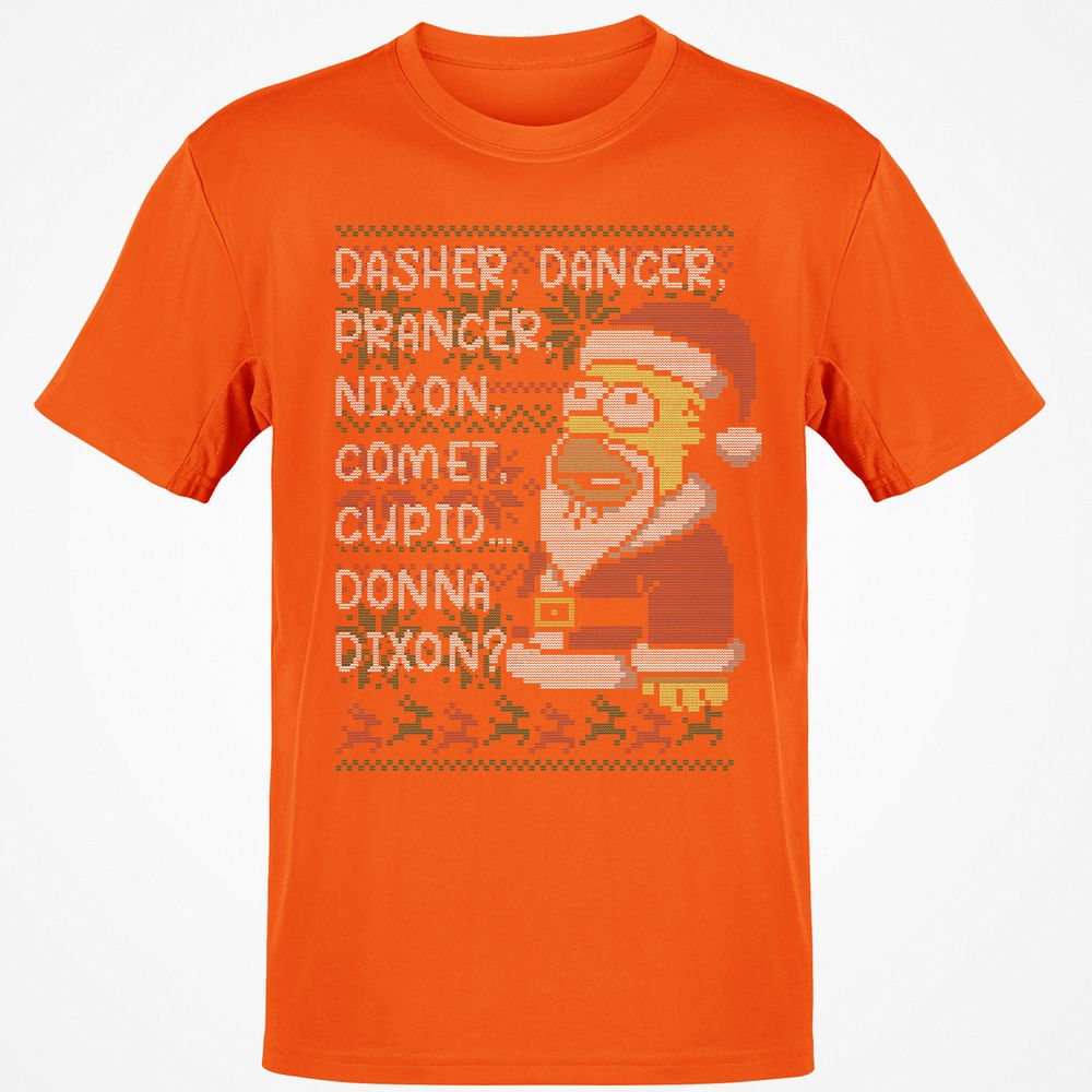 Classic Unisex T-Shirt - 5QMQGSUM - Orange - 8