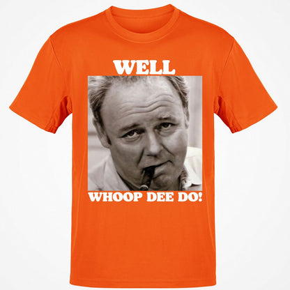 Funny 70s Tv Quote Whoop Dee Do - Orange - 8