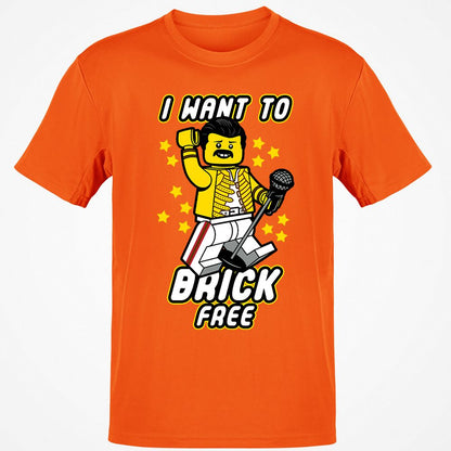 Classic Unisex T-Shirt - 4VDS7ZDB - Orange - 8