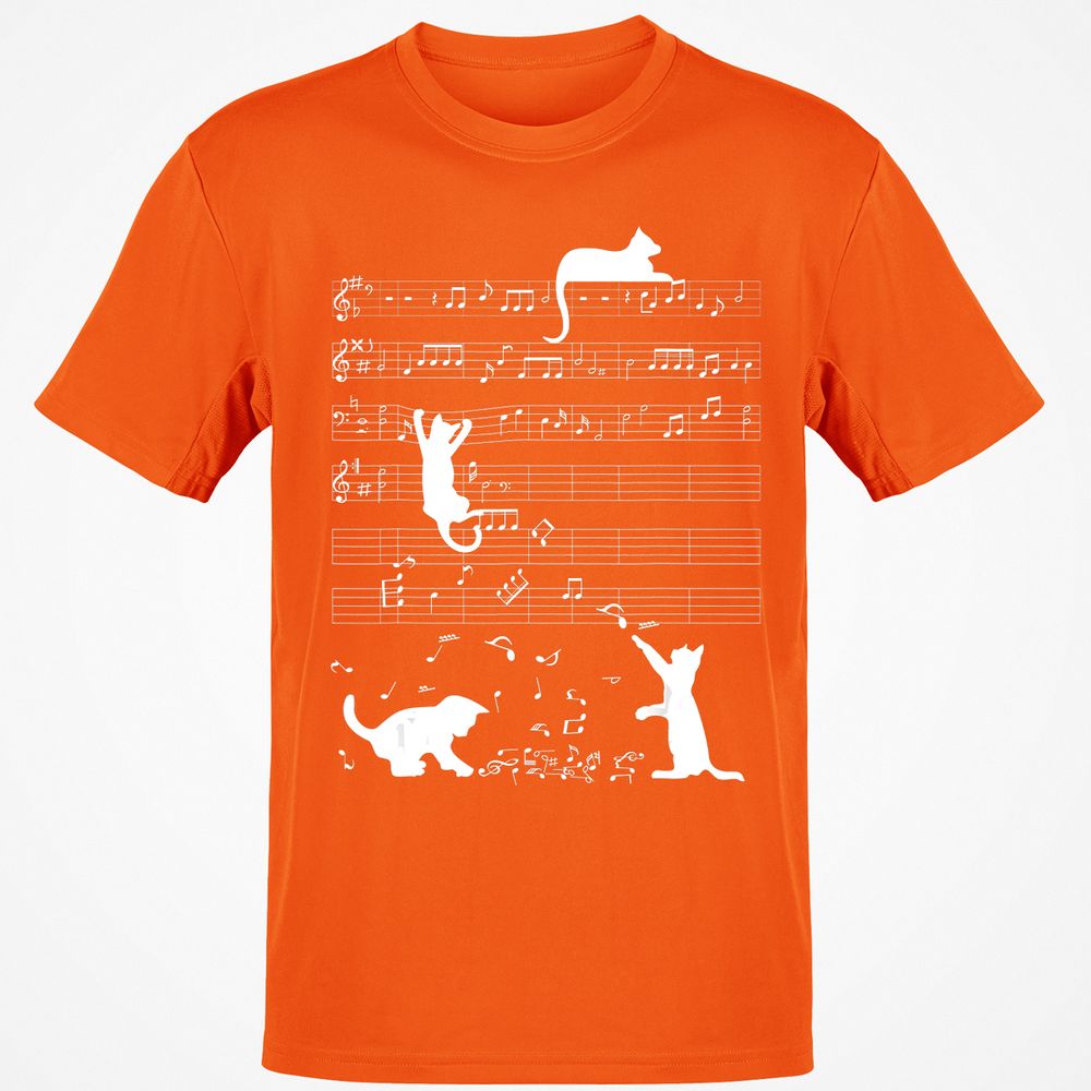 Classic Unisex T-Shirt - M4K91DPE - Orange - 8